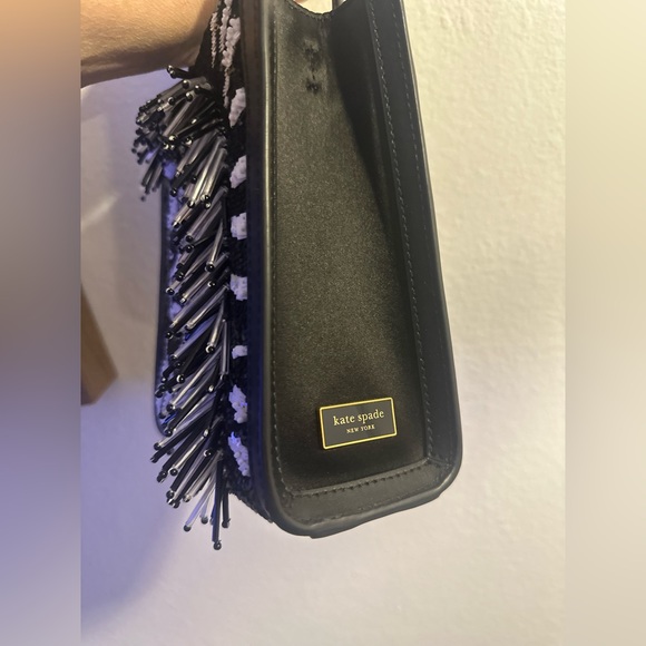 Kate Spade Manhattan Zebra Embellished Mini Tote or Crossbody - Picture 11 of 16